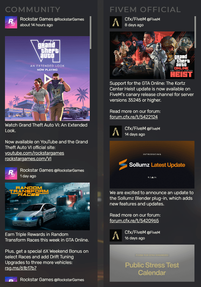 News & Updates preview